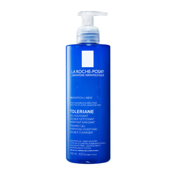 La Roche Posay Toleriane Foaming Gel Double Cleanser Αφρώδες Τζελ Καθαρισμού για Ευαίσθητο Δέρμα 400ml